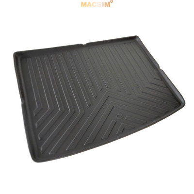 Thảm lót cốp xe ô tô tô sd4 MG4 2023 - Nhãn hiệu Macsim chất liệu nhựa TPE + silicon cao cấp màu đen