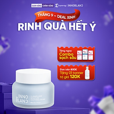 Kem cấp ẩm đa tầng Innoblanc The Gentinol 0221 cấp ẩm, làm sáng da 80 ml