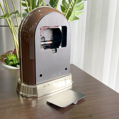 Đồng hồ để bàn Nhật Bản Rhythm 4SG696WT23 Kt 21.3 x 27.1 x 12.2cm, 1.3kg Vỏ nhựa