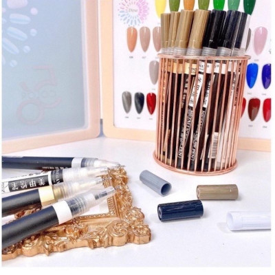 Bút Vẽ Móng Vinimay Nét Mảnh, Cao Cấp, Chất Lượng Cao, Mực Ra Đều, Không Đứt Đoạn, Dành Cho Thợ Làm Nail Tiện Lợi