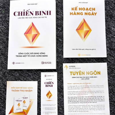 Sách Chiến Binh - Làm việc hiệu quả, nâng cao giá trị - Tác giả Mai Xuân Đạt