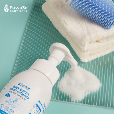Nước rửa bình sữa  fuwa3e hữu cơ sinh học từ ezyme tự nhiên lên men từ dứa 300ml 