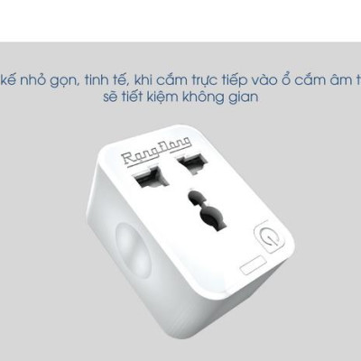 Ổ cắm điều khiển từ xa bằng wifi thông minh 16A OC01WF