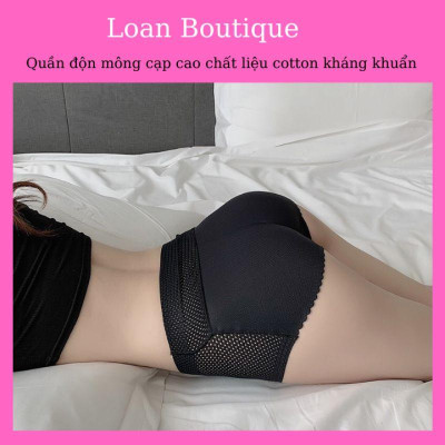 Quần độn môngQuần lót độn mông cạp cao chất cotton lạnh thông hơi,kháng khuẩn