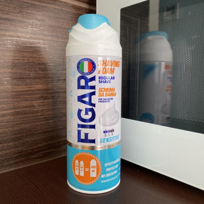 Bọt cạo râu Figaro giúp làm mềm râu tránh đau rát Italy 400ml