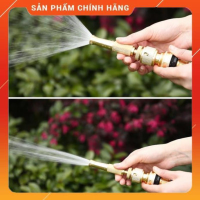 ️ Bộ dây vòi xịt nước rửa xe, tưới cây , tăng áp 3 lần, loại 3m, 5m 206587 cút sập,nối nhựa+ đai