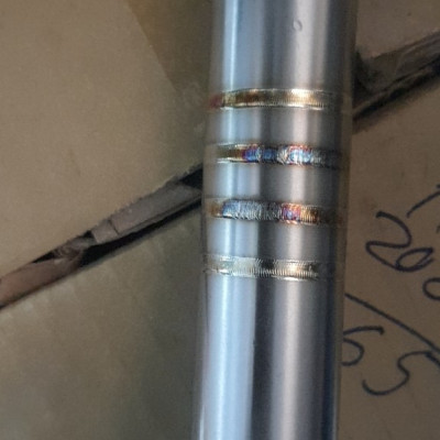 cổ pô inox 304 gắn các loại xe máy size 27 và 32 có chạy tip