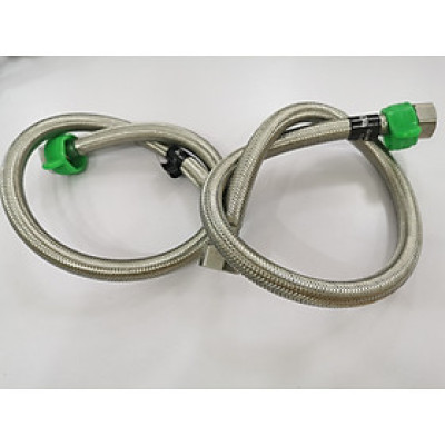  BỘ ĐÔI 2 DÂY CẤP NƯỚC INOX 304  DÀI 50CM
