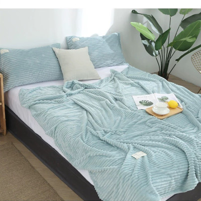 Chăn Lông Cừu Tăm Cao Cấp Màu Xanh Ngọc LCT-7