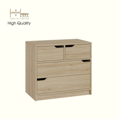 HAPPY FURNITURE , Tủ lưu trữ 4 ngăn kéo - ASO, THK_300 , 70cm x 40cm x 62cm DxRxC