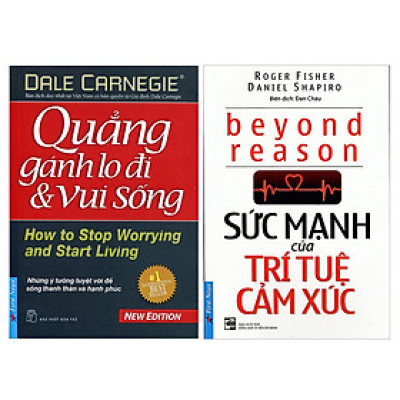 Combo Sức Mạnh Của Trí Tuệ Cảm Xúc (Tái Bản) + Quẳng Gánh Lo Đi Và Vui Sống (2 Cuốn)