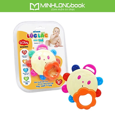 Đồ Chơi Lúc Lắc Cho Trẻ: Chuông Mặt Trời ( Màu Ngẫu Nhiên) - Happy Baby DK580005