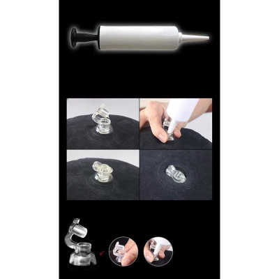 Gối Tựa Lưng Bơm Hơi Bằng Pvc Dành Cho Cặp Đôi Chơi Game, Ghế Bơm Hơi Tình Yêu (Chọn Mẫu Màu Xanh Đen Hoặc Màu Cam)