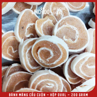 Bánh Mãng Cầu Cuộn - Đặc sản Đồng Tháp - Hộp Oval 200 Gram