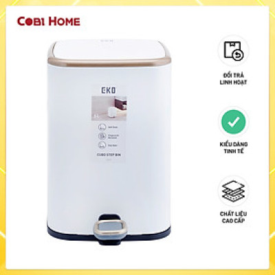 Thùng rác EKO 6L-cobi home- NHẬP KHẨU  CHÍNH HÃNG