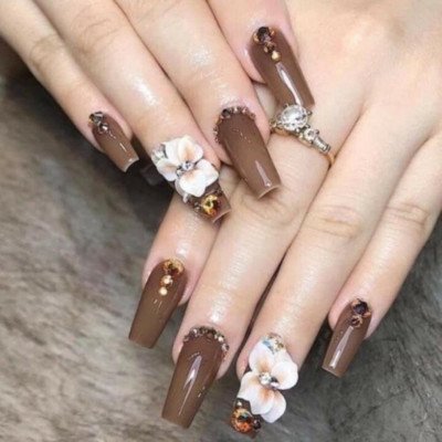 Sơn Thạch BOBO Màu Nâu Tây Số 20 Cao Cấp Chai 15ml Làm Nail Đậm Mướt, Màu Chuẩn, Sơn Gel Cao Cấp Cho Tiệm Nail