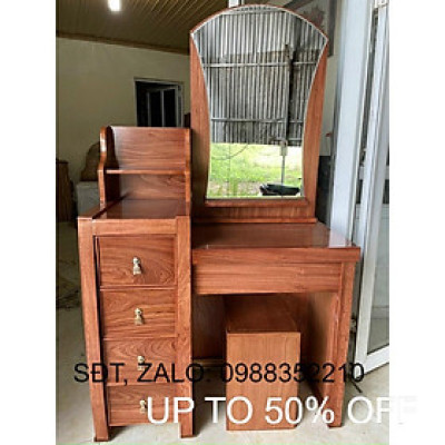 Bàn trang điểm gỗ hương kiểm tra trước khi nhận hàng