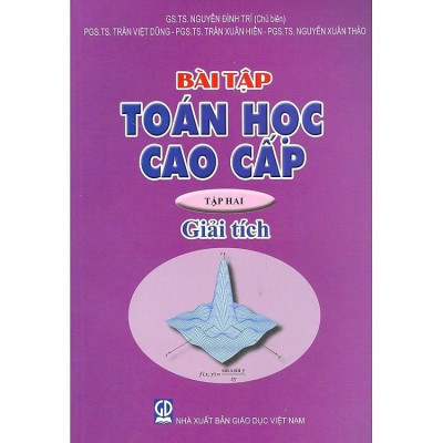 Sách - Bài Tập Toán Học Cao Cấp Tập Hai - Giải Tích - KHỔ TO - NXB Giáo Dục - HV