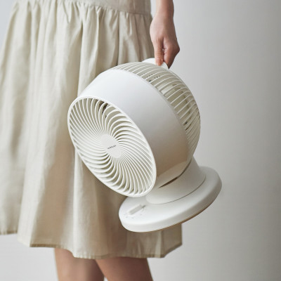 Quạt tuần hoàn không khí LocknLock Bianco ENF156IVY, Hàng chính hãng, mini để bàn, luồng gió đa chiều - JoyMall