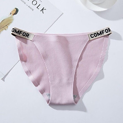 Quần Lót Thể Thao Đơn Giản Cotton Không Đường May Chữ ComFor (WL66)