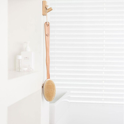 Bàn Chải Chà Lưng Đa Năng Tháo Ráp Có Tay Cầm, Gậy Chà Lưng Khi Tắm Massage BODY Sạch Bong (Hàng Chính Hãng) B123