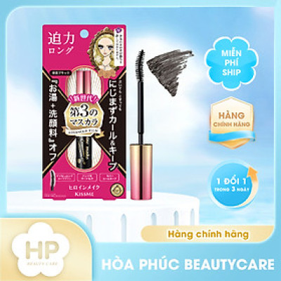 Mascara Dạng Màn Film Make Chống Trôi Giúp Nâng Cong Và Dài Mi Kissme Heroine Make (6 G)