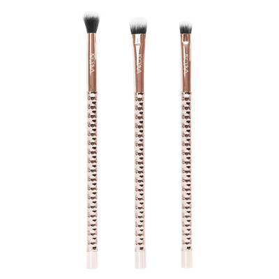 SC02 - BỘ KIT 3 CỌ MẮT VACOSI, PHIÊN BẢN GOLDEN DRAGON - VACOSI MOONDUST THE EYES BRUSH KIT, 3PCS