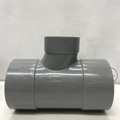 Tê cong giảm 140 x 90 nhựa PVC Bình Minh _ TC140x90