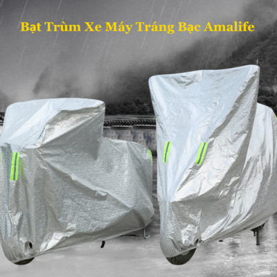 Bạt Phủ Áo Trùm Xe Máy Vải Dù Che Mưa Nắng Thời Tiết Khắc Nghiệt Loại Lớn Cho Dòng Xe Tay Ga - Xe Số Thông Dụng