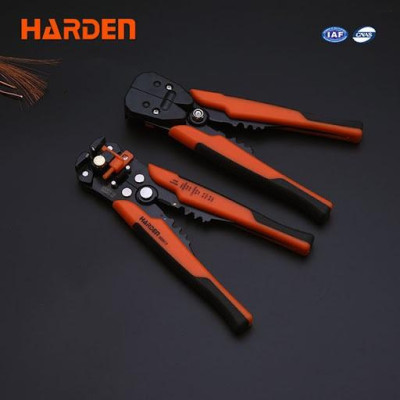 Kìm Harden tuốt dây điện – bấm cos chuyên dụng 660613 HARDEN