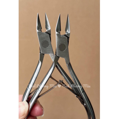 Kìm Lấy Khoé 2 Trong 1 Inox VinSall Làm Nail, Kềm Lấy Khoé Mũi Dài 1,5cm Inox Cao Cấp Nail Phương Miu