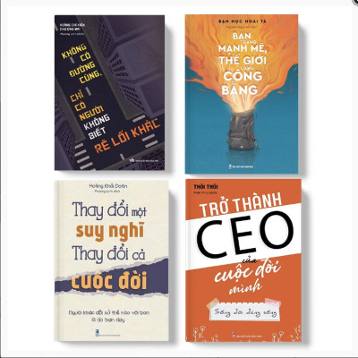 Sách: Thay Đổi Một Suy Nghĩ Thay Đổi Cả Cuộc Đời