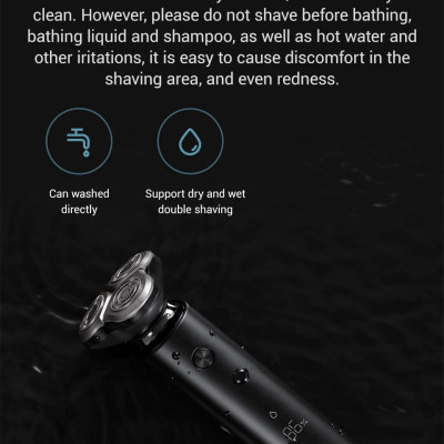 Máy Cạo Râu Mi Electric Shaver Mijia S500 3 đầu- Hàng nhập khẩu