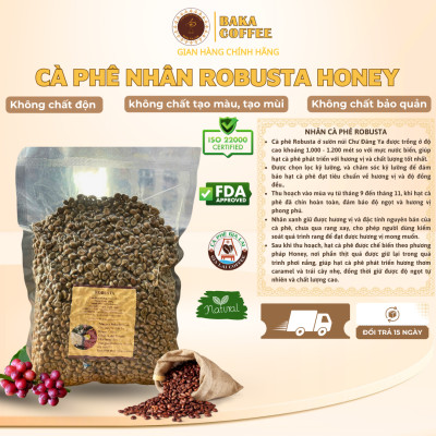 Cà Phê Nhân Robusta (Bì 1kg)