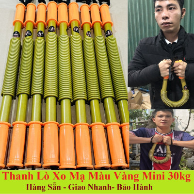 Gậy bẻ Lực10kg ,20kg,30kg,40kg 50kg tập cơ tay ngực vai cao cấp đàn hồi tốt phù hợp luyện tập thể thao tại nhà(Mạ Vàng)