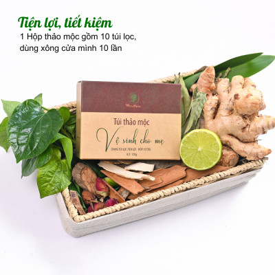 Combo kem sữa nghệ toàn thân và thảo mộc vệ sinh cho mẹ Wonmom