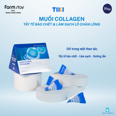 Muối Collagen Tẩy Tế Bào Chết & Làm Sạch Lỗ Chân Lông _ Baking Powder Collagen Pore Scrub