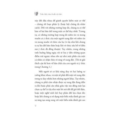 Sách - Thấu Hiểu Mâu Thuẫn Nội Tâm