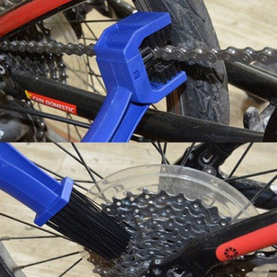 Combo 2 bàn chải vệ sinh xe máy chuyên nghiệp 3D - Hàng chính hãng 