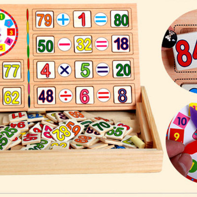 Đồ Chơi Gỗ Bẳng Số Học Toán Cho Bé