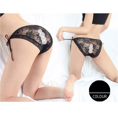 Quần lót nữ buộc dây sexy dễ thương - Đen