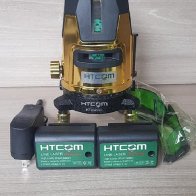 MÁY CÂN BẰNG CÂN MỰC 5 TIA XANH CAO CẤP HTCOM HT8945G (TẶNG KÈM CHÂN 1M2)- HÀNG CHÍNH HÃNG