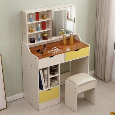 Bàn ghế trang điểm kèm gương, bàn phấn BAH044 