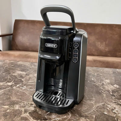 Máy pha cà phê 4 trong 1, Espresso, Viên Nén Nespresso, Nescafe Dolce, Kcup Thương hiệu Mỹ cao cấp HiBREW - H6 - HÀNG CHÍNH HÃNG
