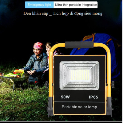 Đèn Led Năng Lượng Mặt Trời Đa Năng 50W