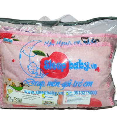 Bộ 4 món ga gối Sleep Baby  Sweet Apple - F211