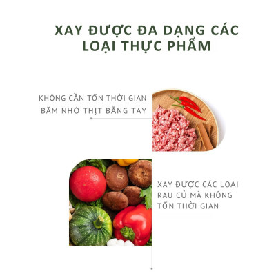 Máy xay thịt đa năng SOKANY SK-7011 Công suất cao 800W, dung tích lớn 3L, xay nhuyễn mọi thực phẩm, dễ dàng vệ sinh - HÀNG CHÍNH HÃNG