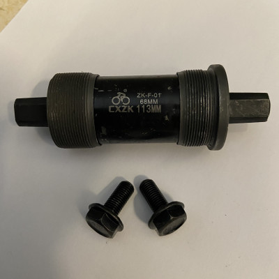 Trục giữa xe đạp Vòng Bi Bạc Đạn Cao Cấp kích cỡ 113mm 118mm 120mm 126mm 127mm