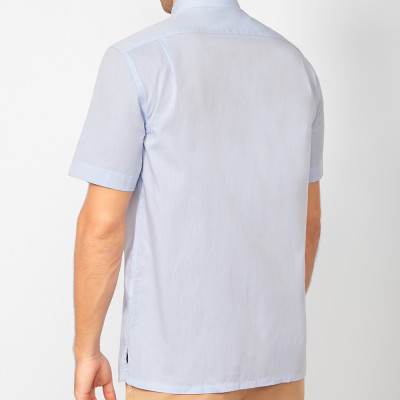 ÁO SƠ MI TAY NGẮN-V46-014627-BL2