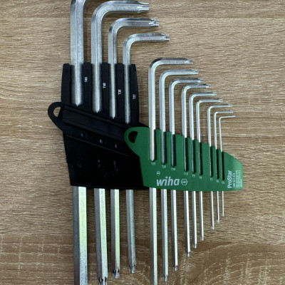 Bộ lục giác đầu sao torx 13 chi tiết Wiha 39105 (mã 39104 kèm hộp)